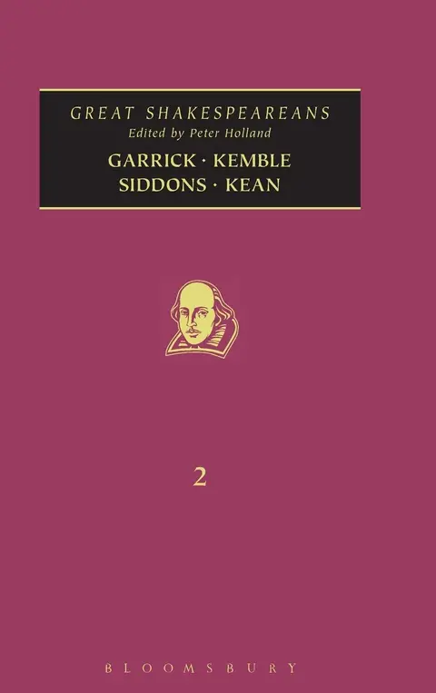 Cover of Garrick, Kemble, Siddons, Kean