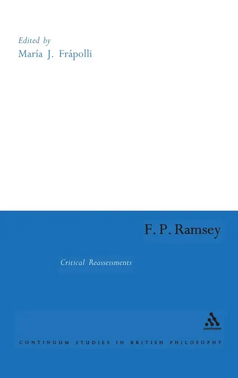 Cover of F.P. Ramsey