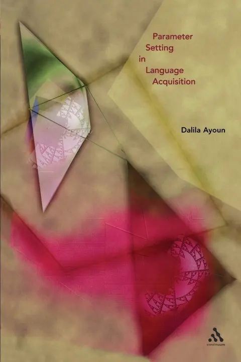 Cover of Parameter Setting in Language Acquisition