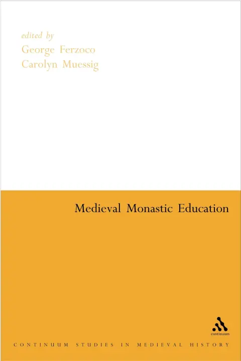 Cover of Medieval Monastic Education