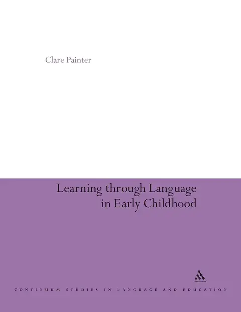 Cover of Learning Through Language in Early Childhood