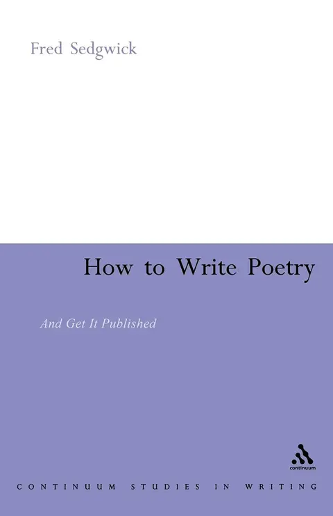 Cover of How to Write Poetry
