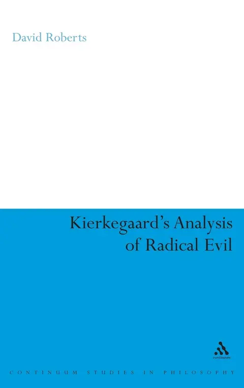 Cover of Kierkegaard's Analysis of Radical Evil