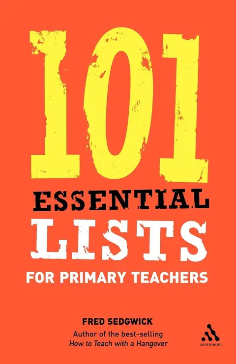 Cover of 101 Essential Lists for Primary Teachers
