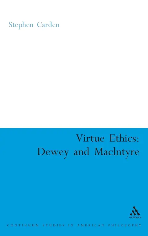 Cover of Virtue Ethics