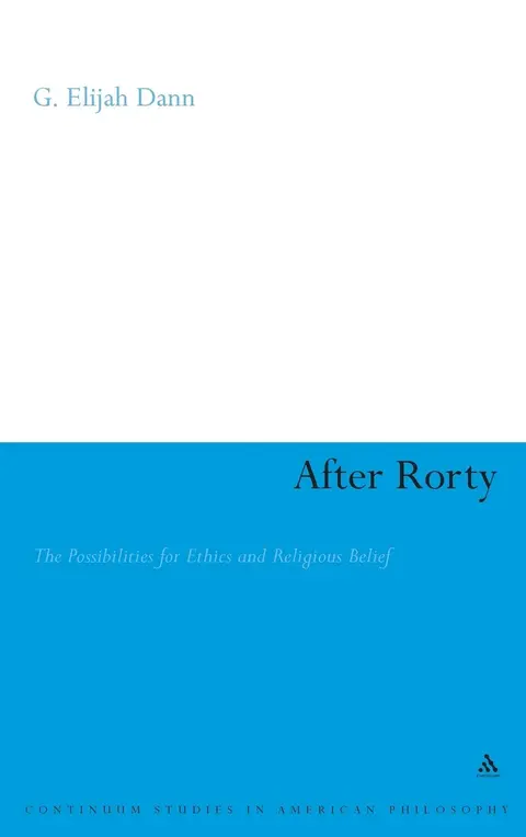Cover of After Rorty