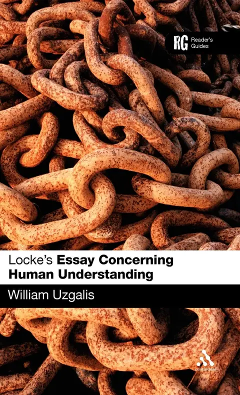 Cover of Locke's Essay Concerning Human Understanding