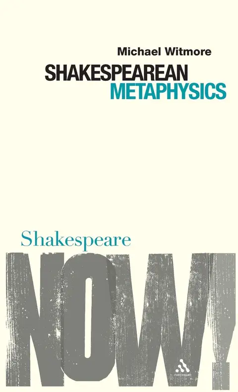 Cover of Shakespearean Metaphysics