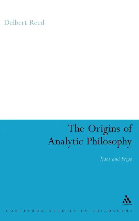 Cover of Origins of Analytic Philosophy