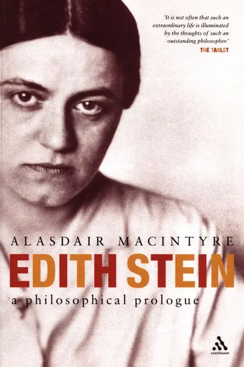 Cover of Edith Stein