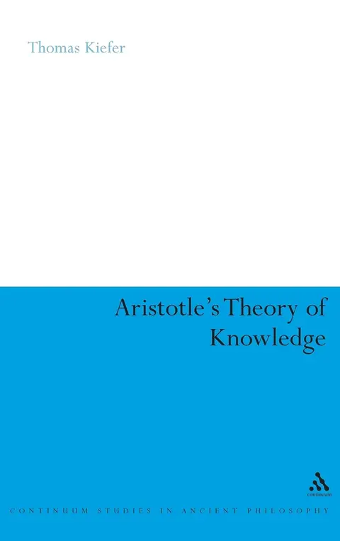 Cover of Aristotle's Theory of Knowledge