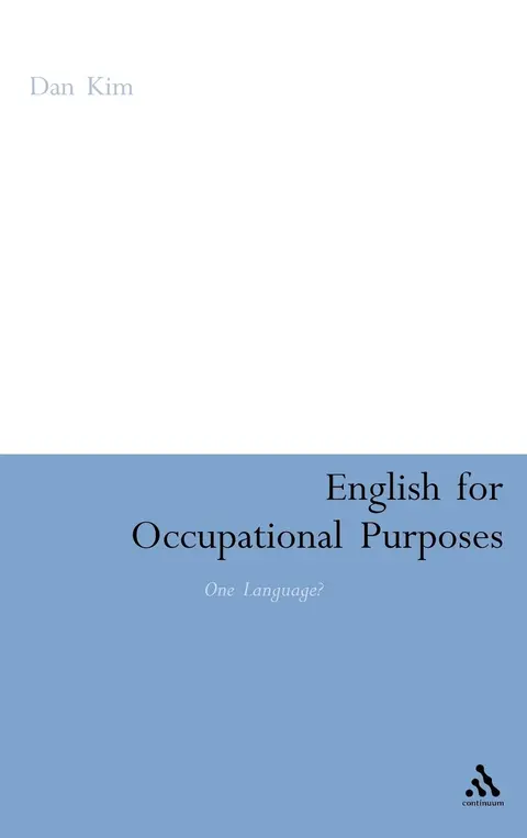 Cover of English for Occupational Purposes