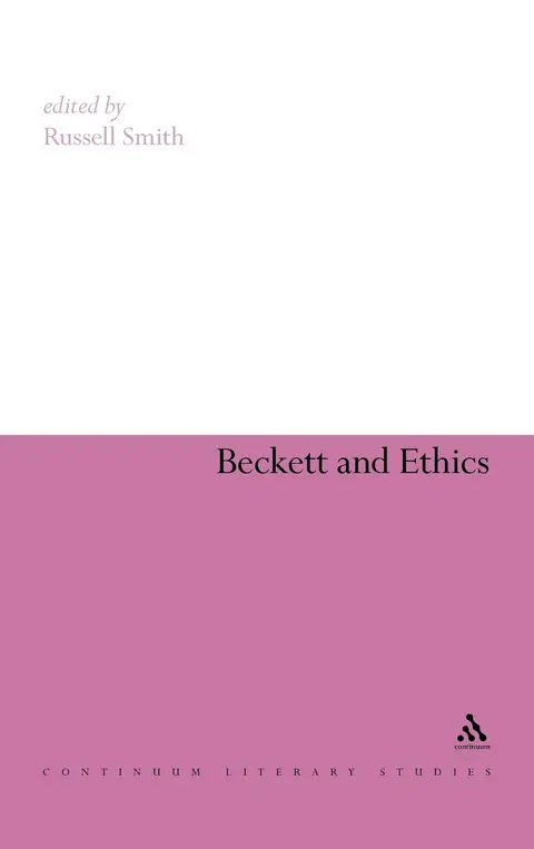 Cover of Beckett and Ethics