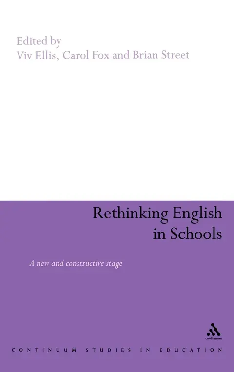 Cover of Rethinking English in Schools