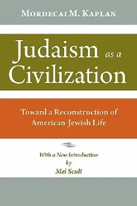 Cover of Judaism as a Civilization