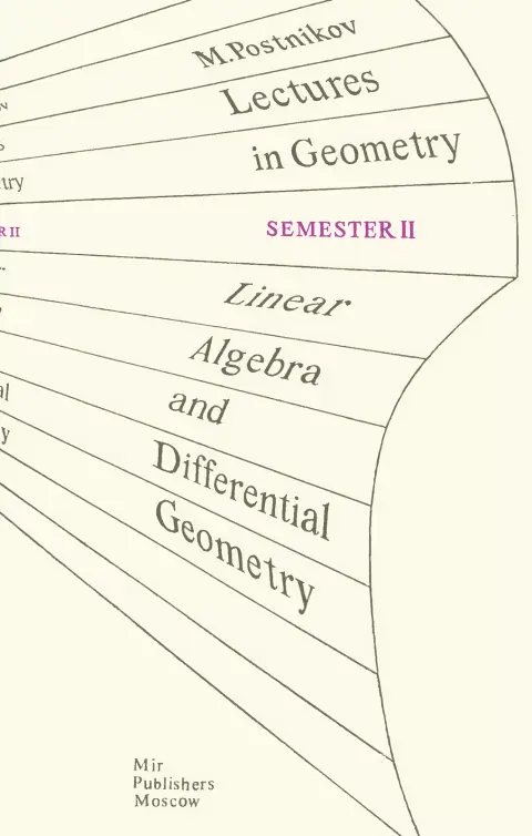Cover of Lectures in Geometry, Semester 2