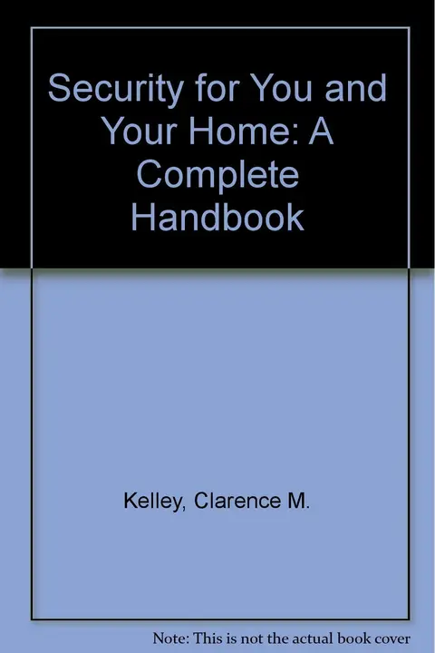 Cover of Security for You and Your Home