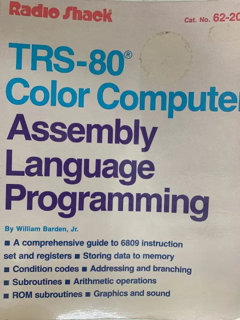 Cover of Assembly Language Programming for the Trs-80 Color Computer