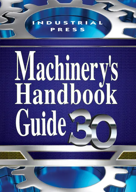 Cover of Machinery's Handbook Guide 30