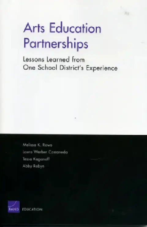 Cover of Arts Education Parterships