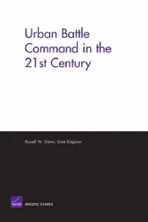 Cover of Urban Battle Command in 21st Century
