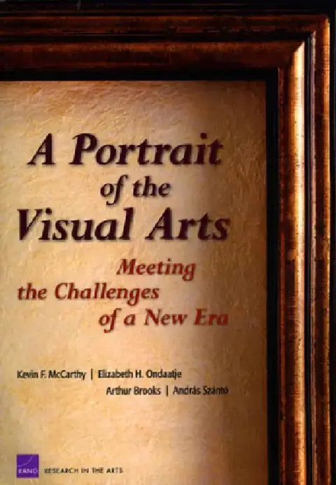 Cover of A Portrait of the Visual Arts