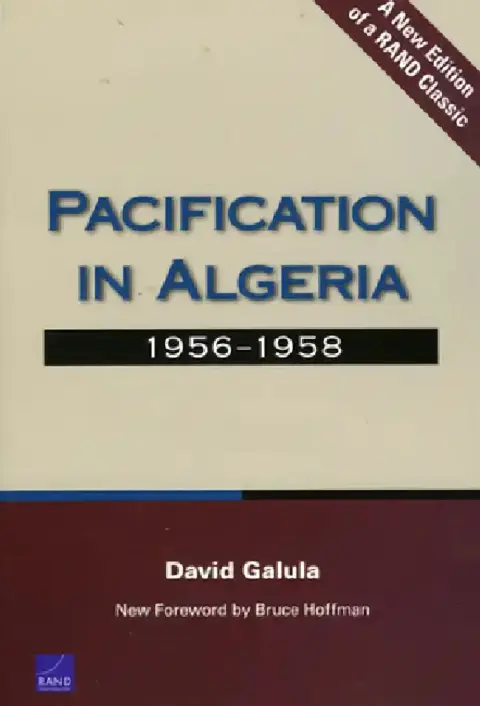 Cover of Pacification in Algeria, 1956-1958
