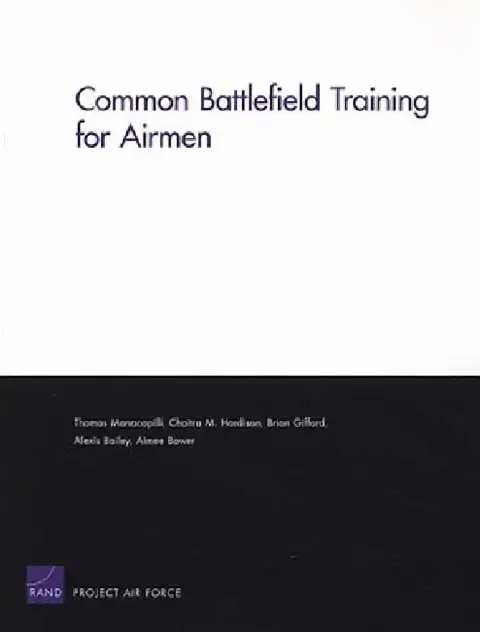 Cover of Common Battlefield Training for Airmen
