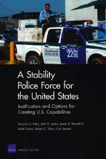 Cover of A Stability Police Force for the United States