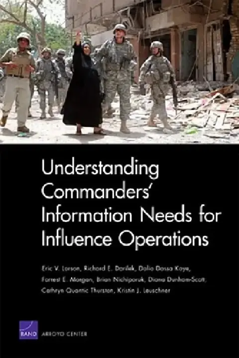 Cover of Understanding Commanders' Information Needs for Influence Operations