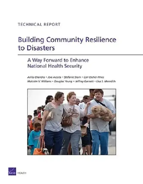 Cover of Building Community Resilience to Disaster