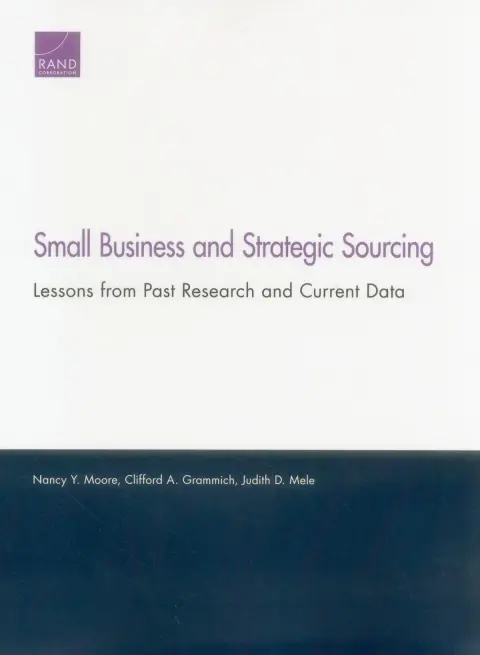 Cover of Small Business and Strategic Sourcing