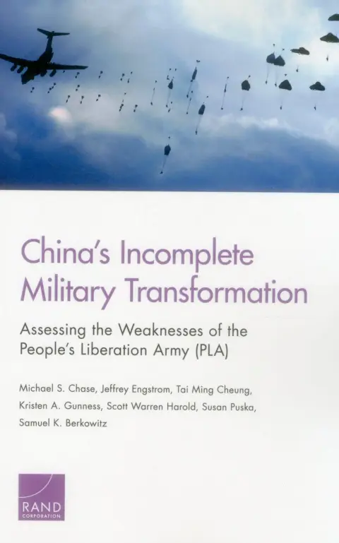 Cover of China's Incomplete Military Transformation