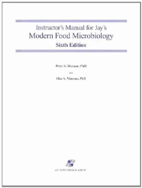 Cover of Instructor Manual for Jay Modern Food Microbio