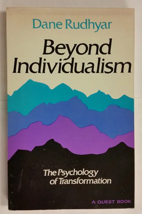 Cover of Beyond Individualism
