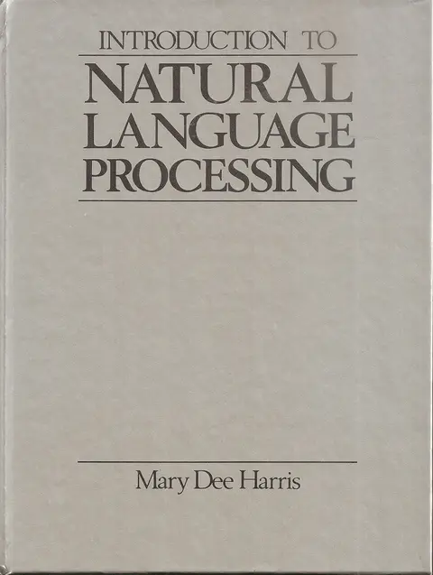Cover of Introduction to Natural Language Processing
