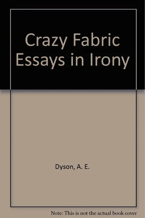 Cover of Crazy Fabric Essays in Irony