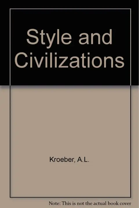 Cover of Style and Civilizations