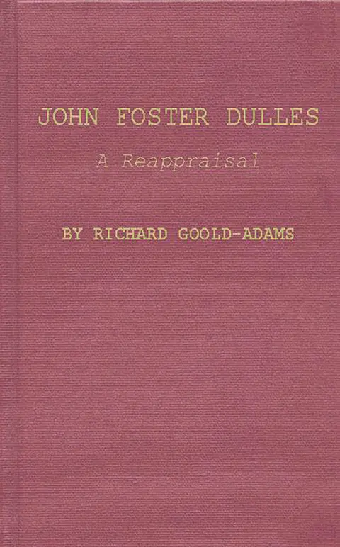 Cover of John Foster Dulles