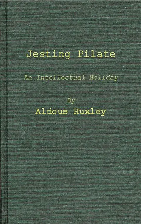 Cover of Jesting Pilate