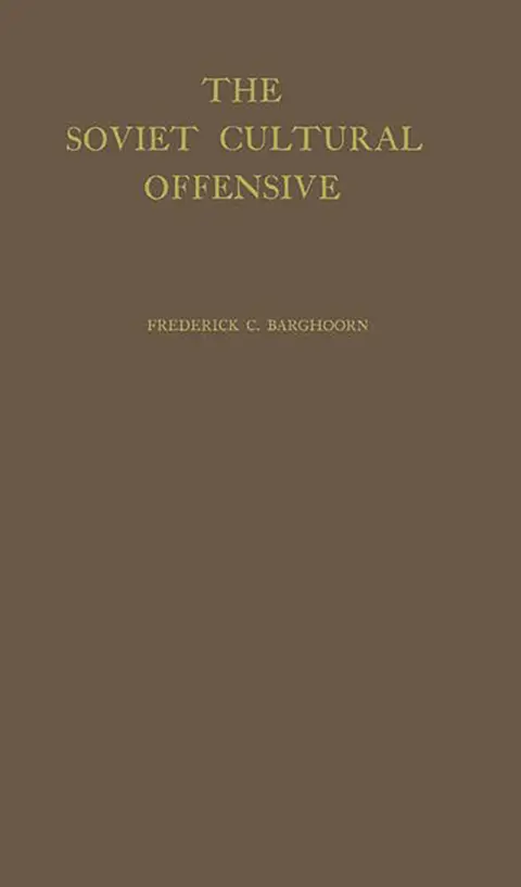 Cover of The Soviet Cultural Offensive