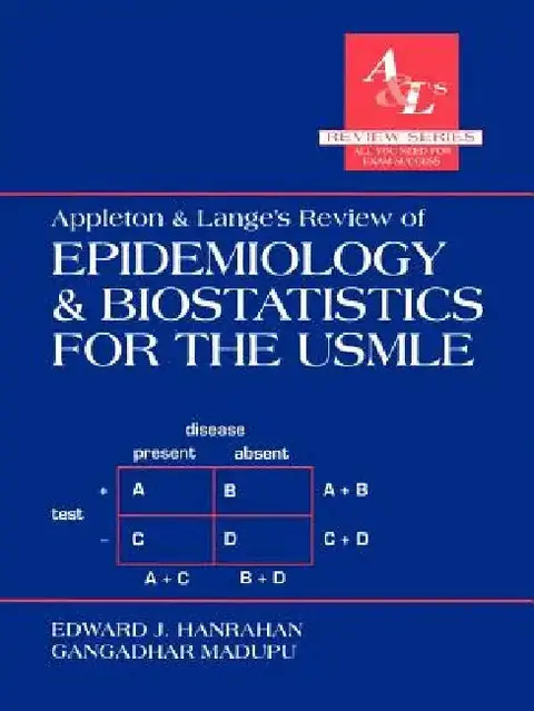 Cover of Appleton & Lange's Review of Epidemiology & Biostatistics for the USMLE