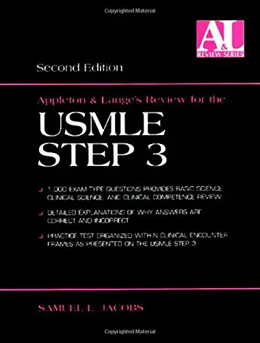 Cover of Appleton & Lange's Review for the Usmle Step 3