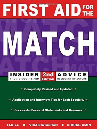 Cover of First Aid for the Match