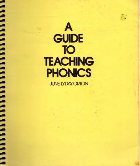 Cover of Guide to Teaching Phonics-orton