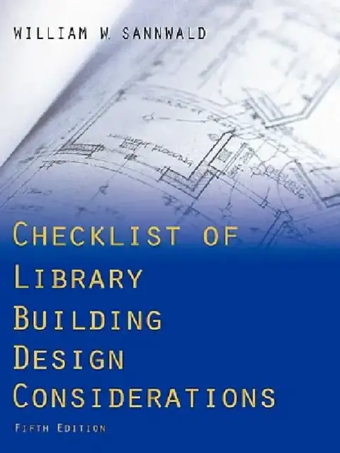 Cover of Checklist of Library Building Design Considerations