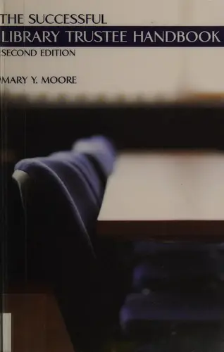 Cover of The Successful Library Trustee Handbook