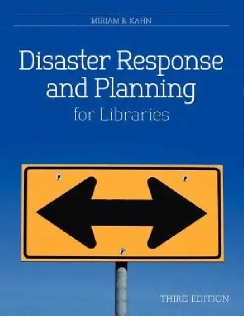 Cover of Disaster Response and Planning for Libraries
