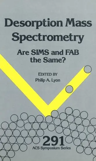 Cover of Desorption Mass Spectrometry