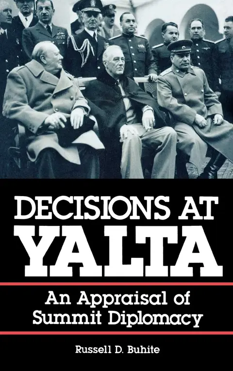 Cover of Decisions at Yalta